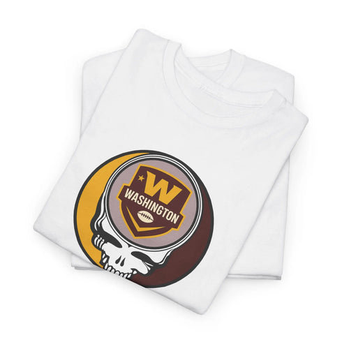 Grateful Dead - Washington Commanders Stealie Unisex T-Shirt - NFL - StealieShop